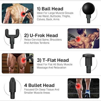 4 In 1 Smart Massage Gun