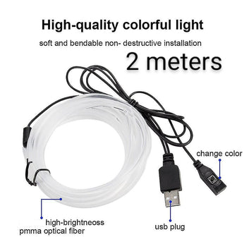 Car Dashboard Neon Light Strip